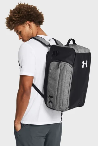 Сумка унісекс Under Armour Contain Duo Sm Bp Duffle 40L Black/Grey 1381920-025