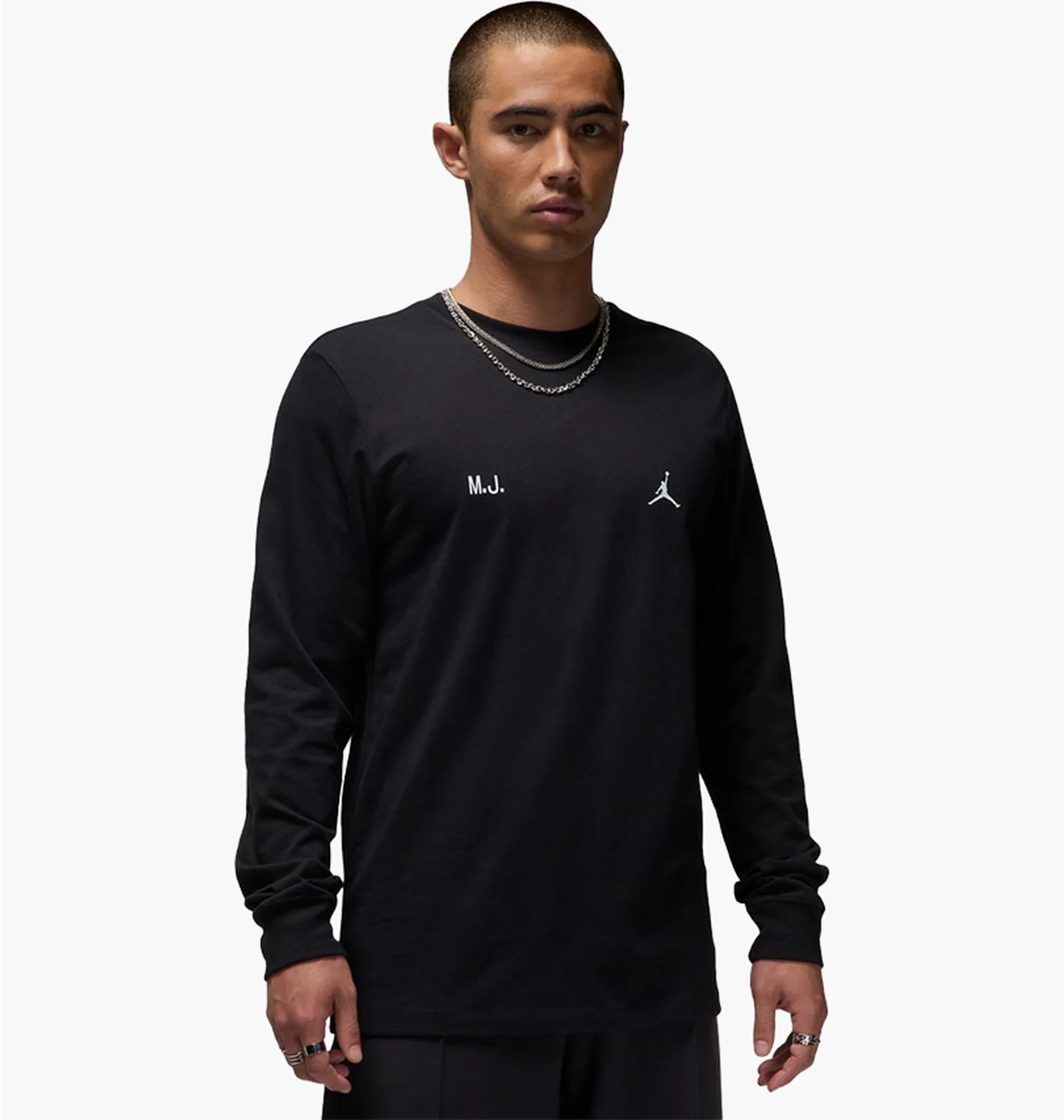 ᐉ Лонгслив мужской Air Jordan Brand Never Ls Black FZ1934-010
