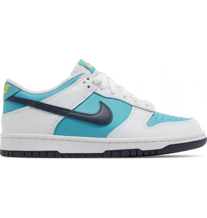 Кроссовки детские Nike Dunk Low Gs Light Blue/White HF4794-345