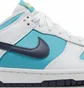 Кроссовки детские Nike Dunk Low Gs Light Blue/White HF4794-345