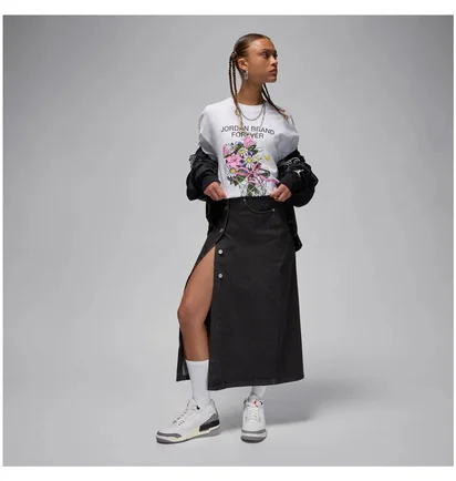 Юбка женская Air Jordan Denim Skirt Black FV7095-010