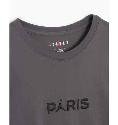 Футболка мужская Air Jordan X Psg Wordmark T-Shirt Grey DZ2940-068