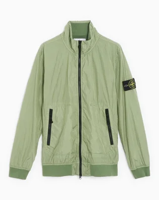 Ветровка мужская Stone Island Logo Patch Waterproof Windbreaker Green 781542822-V0055