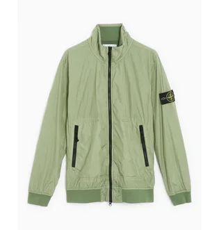 Ветровка мужская Stone Island Logo Patch Waterproof Windbreaker Green 781542822-V0055