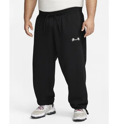 Штани чоловічі Nike Lebron Open Hem Fleece Pants Black FB7127-010
