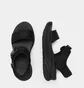 Сандали женские Skechers Relaxed Fit: DLux Walker - Daily Outing Black 119824-BBK