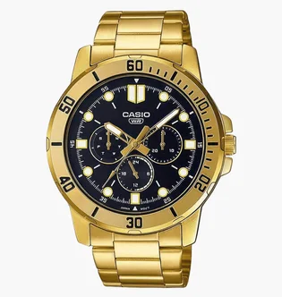 Часы мужские Casio Collection Stainless Steel MTP-VD300G-1EF