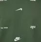 Футболка мужская Nike Club Allover Print T-Shirt Green FD1279-323