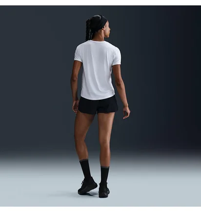 Футболка женская Nike One Swoosh Dri-Fit Short-Sleeve Running Top White HJ2204-100