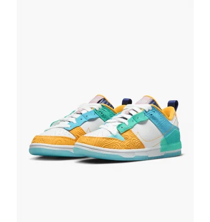 Кросівки жіночі Nike Dunk Low Disrupt X Serena Williams Design Crew Shoes White/Light Blue DX4220-100