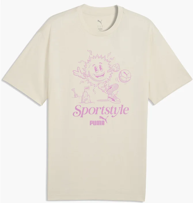Футболка чоловіча Puma Graphic Sun Beige 691781-87