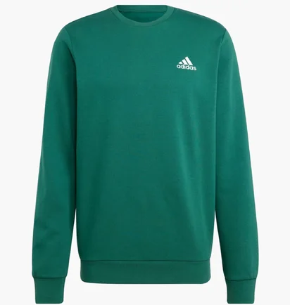 Свитшот мужской Adidas Essentials Fleece Cozy Green IJ8893