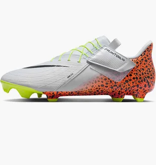 Бутси унісекс Nike Phantom Gx 2 Academy Easyon Electric Mg Low-Top Soccer Cleats White/Orange FN8199-900
