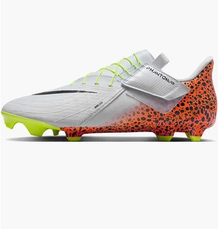 Бутси унісекс Nike Phantom Gx 2 Academy Easyon Electric Mg Low-Top Soccer Cleats White/Orange FN8199-900