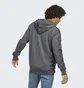 Толстовка мужская Adidas Essentials French Terry 3-Stripes Full-Zip Hoodie Grey Ic9837
