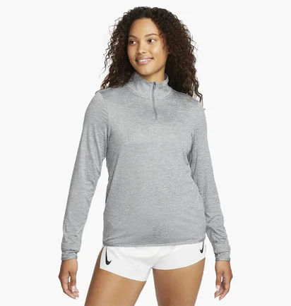Кофта женская Nike 1/4 Dri-Fit Swift Uv Grey FB4316-084