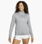 Кофта женская Nike 1/4 Dri-Fit Swift Uv Grey FB4316-084