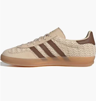 Кроссовки женские Adidas Gazelle Indoor Beige JS1418