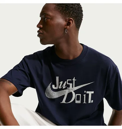 Футболка чоловіча Nike U Nsw Tee Lse Jdi Blue IH1375-451