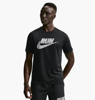 Футболка мужская Nike Df Uv Miler Run Energy Ss Black IF9475-010