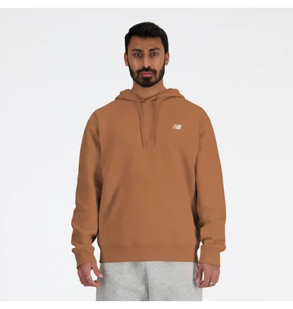 Худи мужское New Balance Sport Essentials French Terry Hoodie Brown MT41508BK