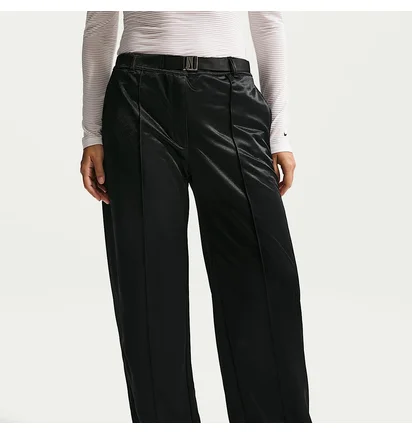 Штани жіночі Nike Sportswear WomenS Loose Mid-Rise Belted Pintuck Pants Black IF0272-010