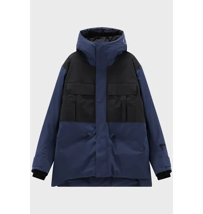 Куртка мужская CMP Feel Blue/Black 35W4577-L661
