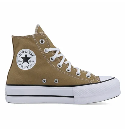 Кеды унисекс Converse All Star Ctas Lift Hi Trek Tan Brown A07210C