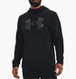 Худи мужское Under Armour Hooded Sweatshirt Under Ua Armour Fleece Big Logo Hd-Blk Black 1373352-001