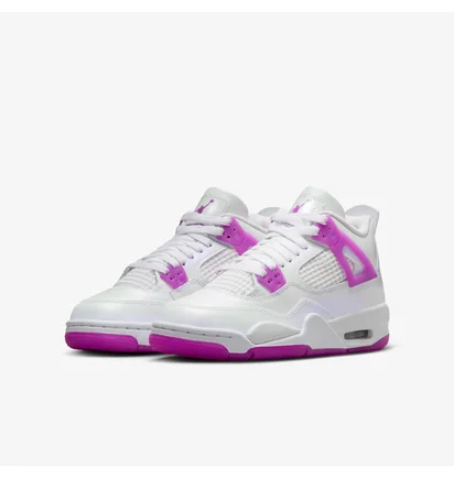 Кроссовки детские Air Jordan 4 Retro Hyper Violet White FQ1314-151