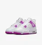 Кроссовки детские Air Jordan 4 Retro Hyper Violet White FQ1314-151
