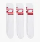 Носки унисекс Nike U Nk Nsw Everyday Essential Cr White (3 пары) DX5089-102