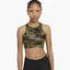 Топ жіночий Nike Womens Medium-Support 1-Piece Pad High-Neck Sports Bra Camo Dd1199-222