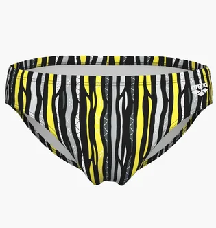 Плавки чоловічі Arena Stripes Black/Yellow 010760-550