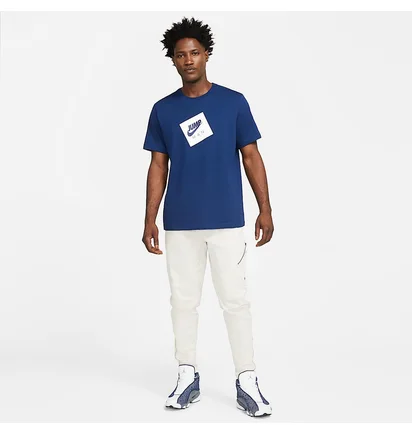Футболка мужская Nike Jumpman Box T-Shirt Blue DD0963-492