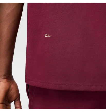 Футболка унісекс Nike Nocta Cs Short-Sleeve Tee Bordo HM5774-638
