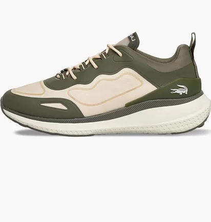 Кроссовки мужские Lacoste Active Beige/Green 744SMA01181X3