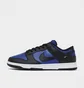 Кроссовки унисекс Nike Dunk Low Retro Casual Shoessizing) Blue/Black HM9606-400