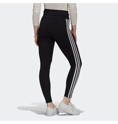 Леггинсы женские Adidas Adicolor 3D Trefoil High-Waisted Originals Black GT8461