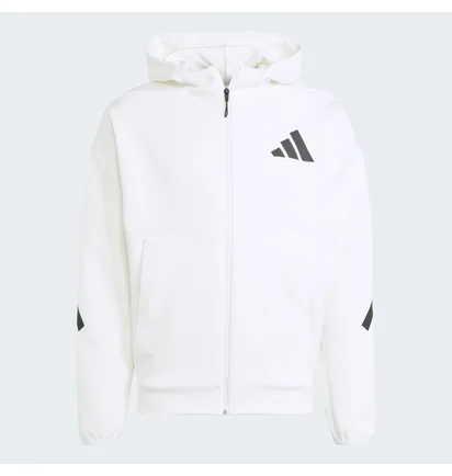 Толстовка мужская Adidas Z.N.E. Full-Zip Hooded Track Jacket White JF2443