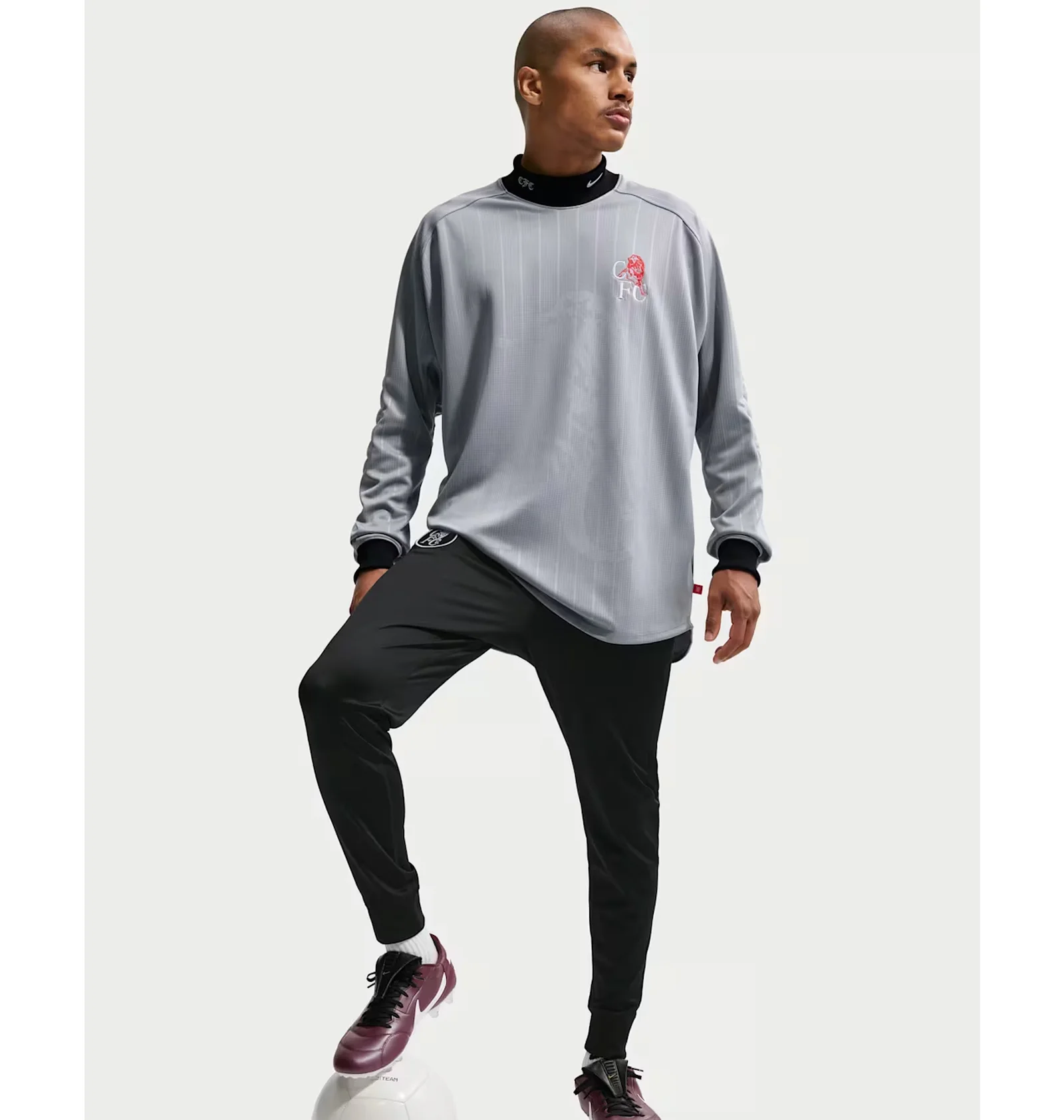 ᐉ Лонгслив мужской Nike Chelsea F.C. Authentic Goalkeeper Grey