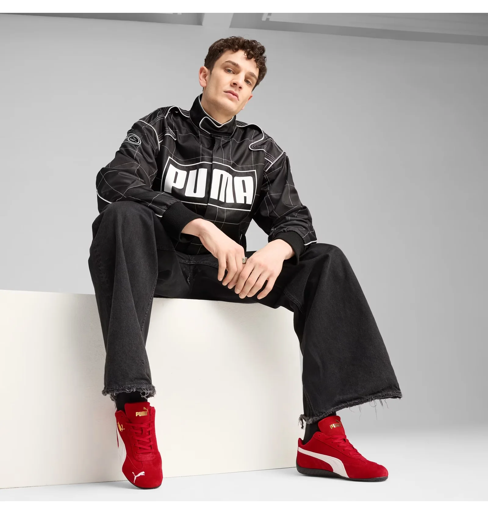 ᐉ Куртка унисекс Puma Archive Seasonal Relaxed Racer Black 629914