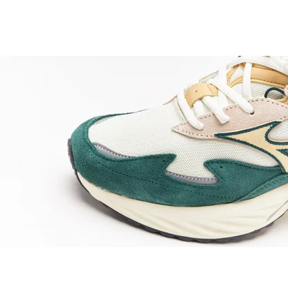 Кросівки чоловічі Mizuno Wave Rider Beta Beige/Green D1GA330901