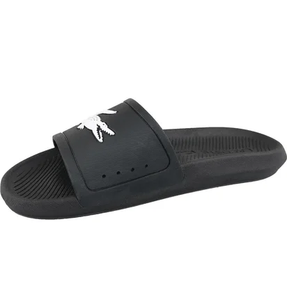 Тапочки мужские Lacoste Croco Black 7-37CMA0018312