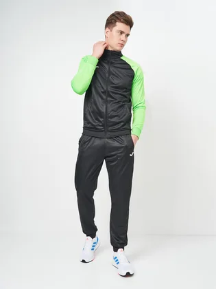 Спортивный костюм мужской Joma Academy Iv Black/Green 101966.117