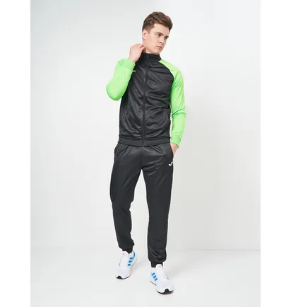 Спортивный костюм мужской Joma Academy Iv Black/Green 101966.117