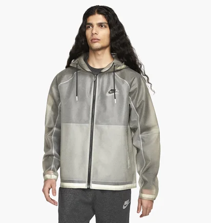 Куртка чоловіча Nike Mens Hooded Tpu Jacket Grey DM5608-012