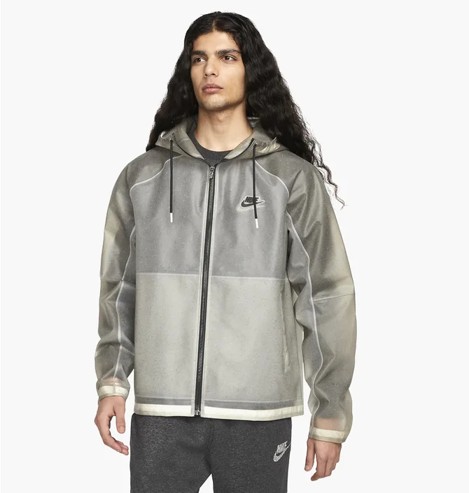 Куртка чоловіча Nike Mens Hooded Tpu Jacket Grey DM5608-012
