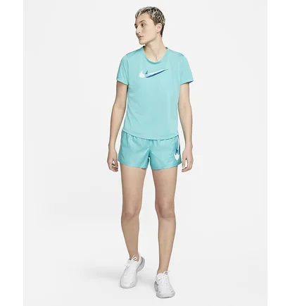 Футболка женская Nike Dri-Fit Swoosh Run Light Blue DD6478-392