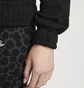 Свитшот женский Nike Sportswear Icon Clash French Terry Top Black Dq6244-010